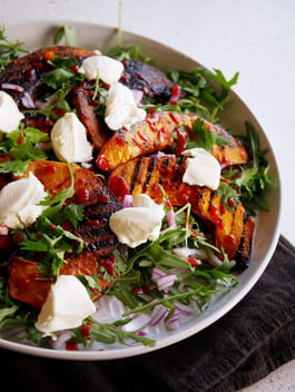 Char Grilled Pumpkin Salad Fotor
