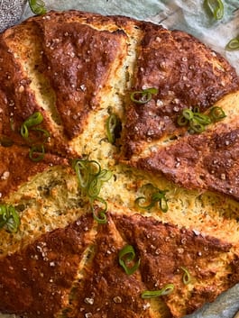 Cheesey Irish Soda Bread CU P