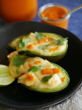 Cheesy Avocadoes CU P