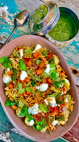 Chick Pea and Potato Chaat