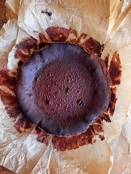 Chocolate Burnt Basque Cheesecake