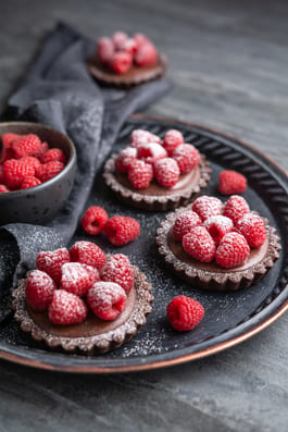 Chocolate Mousse Tarts P