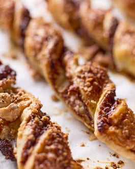 Chocolate Puff Twists