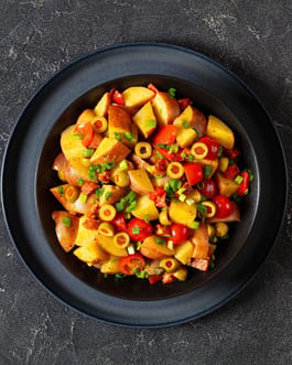 Chorizo Roasted Potato Salad