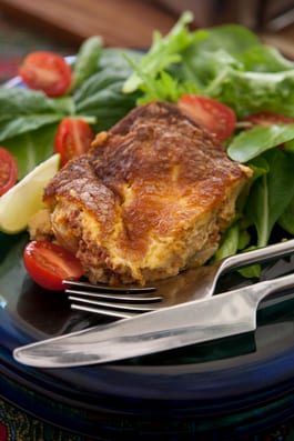 Chorizo and Potato Savoury Frittata P