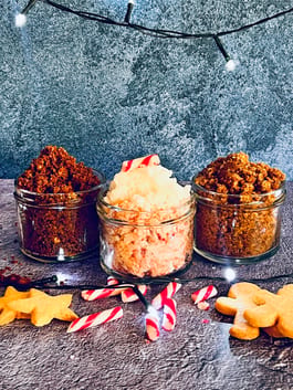 Christmas Sugar Scrubs