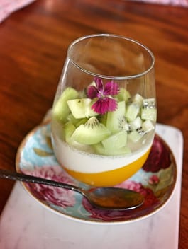 Citrus Creme and Almond Panna Cotta P TENINA