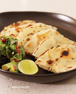 Corn And Black Bean Quesadillas Fotor