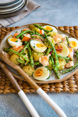 Crayfish Potato and Green Bean Salad