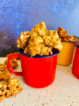 Crunchy Honeycomb Popcorn