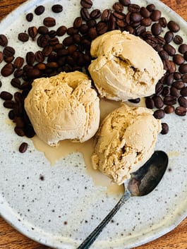Fish Sauce Caramel Coffee Ice Cream