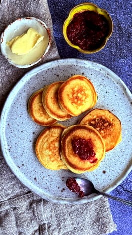 Fluffy Kefir Pikelets