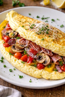 Fluffy Steamed Omelette