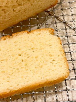 Gluten free Rice Bread close up