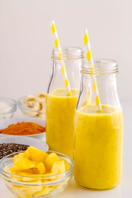 Golden Tropical Chia Smoothie