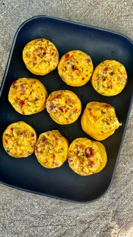 High protein egg bites