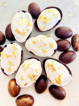 Homemade Marshmallow Creme Eggs filter