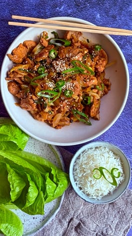 Korean Kimchi Stir Fried Pork