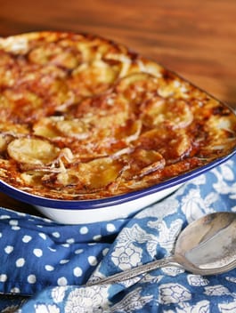 Leek and Potato Bake P Fotor