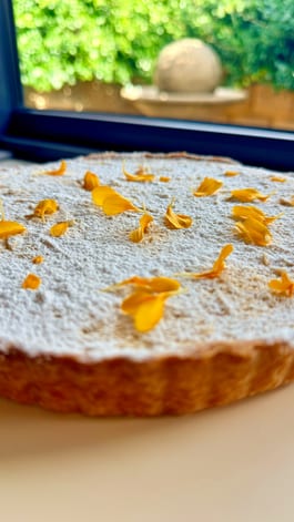 Lemon Frangipane Tart
