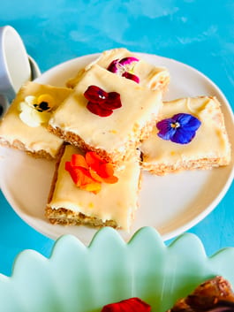 Lemon Weet Bix Slice