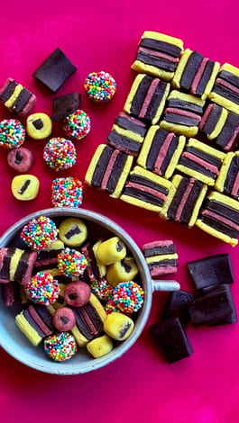 Licquorice allsorts