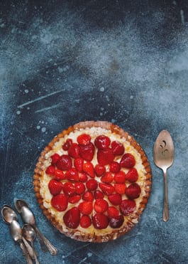 Lime Strawberry Tart P