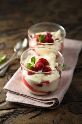 Lime and Raspberry Spongey Mess