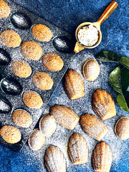 Madeleines with Kaffir Lime OH P