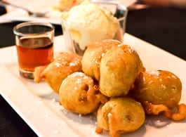Maple Banana Coconut Fritters LS