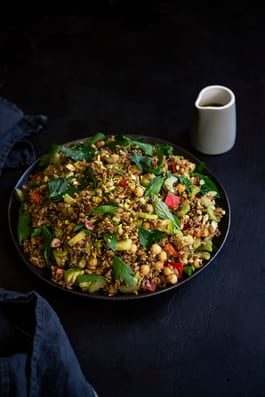 Nutty Quinoa Salad TWT