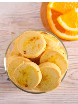 Orange Shortbread Bites P