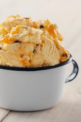 Passionfruit Swirl Icecream P