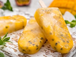 Passionfruit frosty fruits