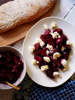Pickled Beetroot Salad 1 Fotor