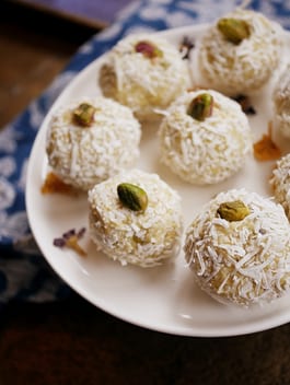 Pistachio Burfi Bliss Balls P Thermomix