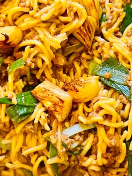 Pork and Pineapple with Noodles