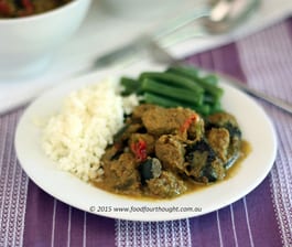 Pork-eggplant-curry