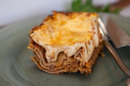 Quinoa And Mushroom Lasagne