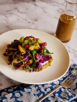 Raw Chilli Citrus Avocado Salad Fotor
