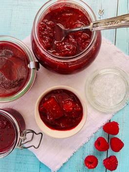 Rhubarb Raspberry Compote P