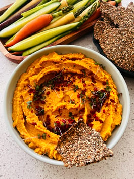 Roasted Carrot Hummus