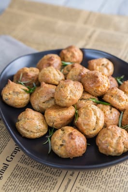 Rosemary And Swiss Cheese Gougeres