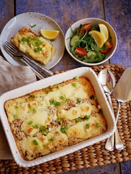 Salmon Crepes With Lemon Cream Sauce Fotor