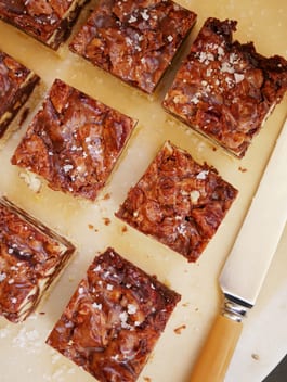 Salted Caramel Pecan Bars OH P TENINA