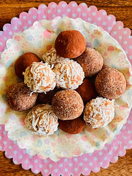 Salted Caramel Tim Tam Balls