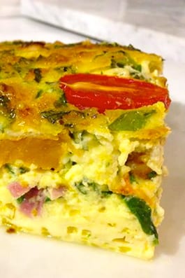 Savoury-baked-egg-custard