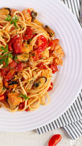 Seafood Pasta Marinara