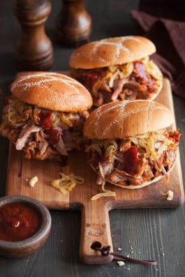 Slow Cooked Pulled Pork Buns copy
