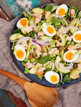 Smoked Salmon Potato Salad P Thermomix